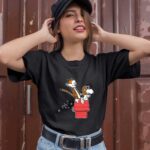 Flying Ace Hobbes And Snoopy 1 T Shirt