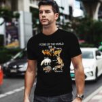 Foxes Of The World Funny Fox 4 T Shirt