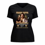 Frank Zappa 86th Anniversary 1940 2026 Thank You For The Memories 5 Womens V Neck.jpg