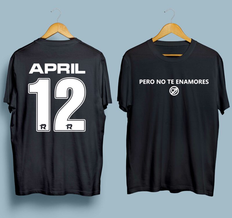 Fuerza Regida April 12 Shirt Front