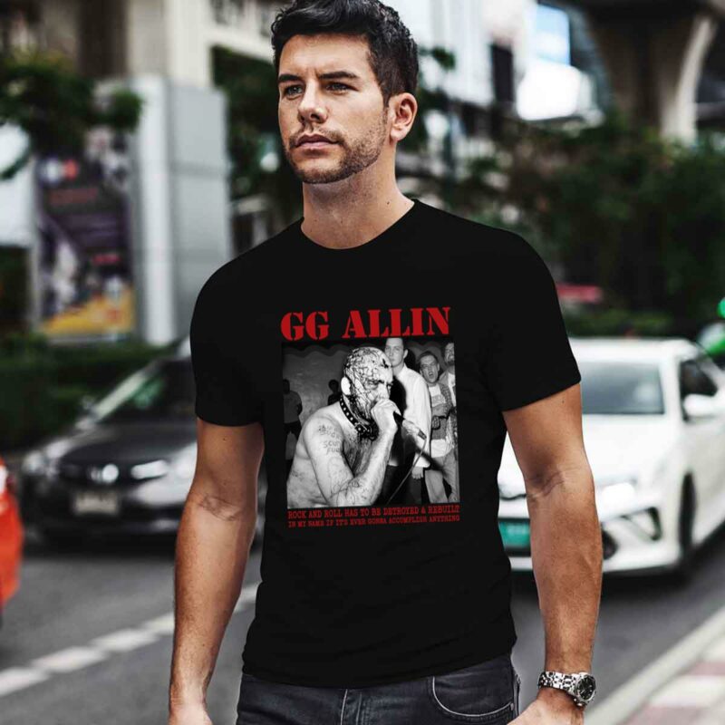 Gg Allin 4 T Shirt