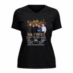 Genesis 59 Years 1967 2026 Signatures 5 Womens V Neck.jpg