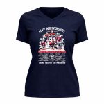 Georgia Bulldogs 134th Anniversary 1892 2026 Signature Thank You For The Memories 9 Womens V Neck.jpg