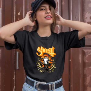 Ghost Orange Bat Toddler For Gift Halloween Shirt