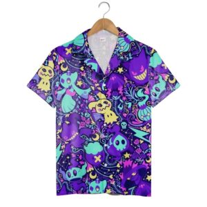 Ghost Pokemon Hawaiian Shirt
