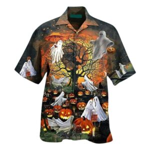 Ghouls Fun Pumpkin Hawaiian Shirt