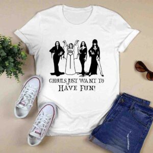 Girls Friends Ghouls Just Want to Have Fun Halloween 0 T Shirt
