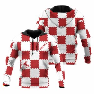 Gorgeous Gingham Fireball Whisky All Over Print Hoodie