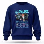 Gorillaz 28th Anniversary 1998 2026 Thank You For The Memories Signature 8 Sweatshirt.jpg
