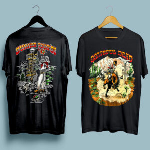 Grateful Dead 1991 Summer Tour 91s front 4 T Shirt