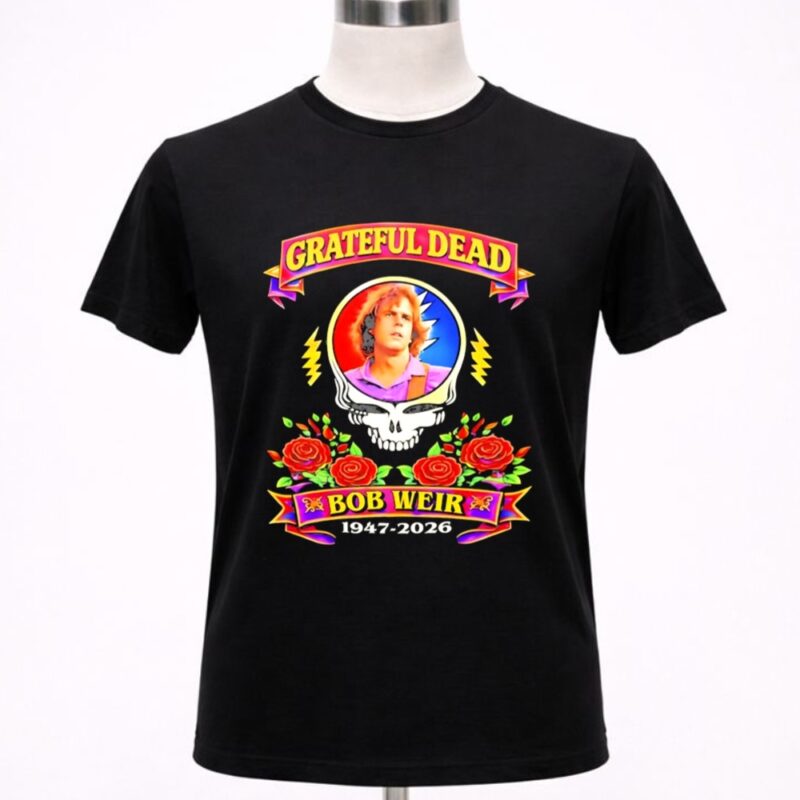 Grateful Dead Bob Weir 1947 2026 1 T Shirt 5