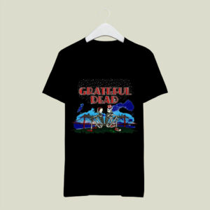 Grateful Dead Reckoning 80s Rock Concert Tour Vintage 1981 front 4 T Shirt