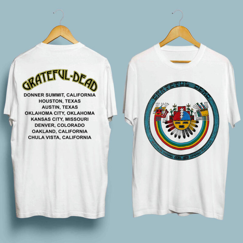 Grateful Dead Tour Vintage Front 5 T Shirt