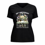 Green Bay Pacers 105th Anniversary Signature Thank You For The Memories 5 Womens V Neck.jpg