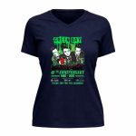 Green Day 40th Anniversary 1986 2026 Thank You For The Memories 9 Womens V Neck.jpg