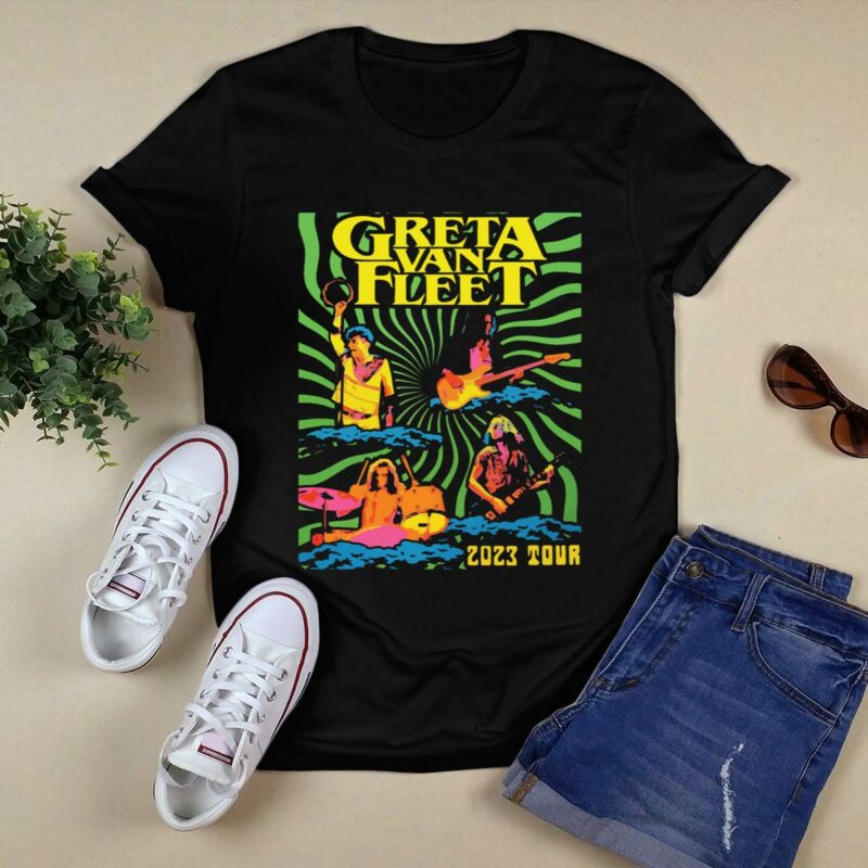Greta Van Fleet 2023 Tour 4 T Shirt