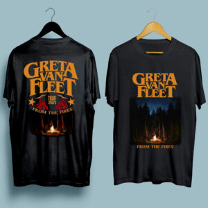 Greta Van Fleet From The Fires front 4 T Shirt