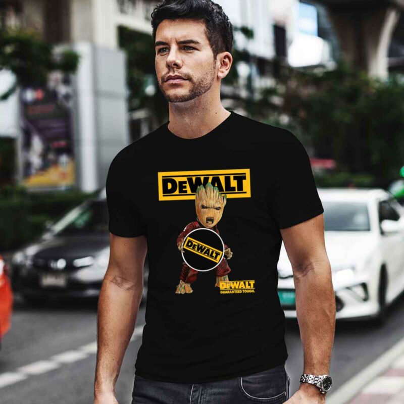 Groot Hug Dewalt Logo Guaranteed Tough 0 T Shirt