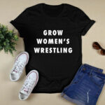 Grow Womens Wrestling Bridge The Divide 2 T Shirt