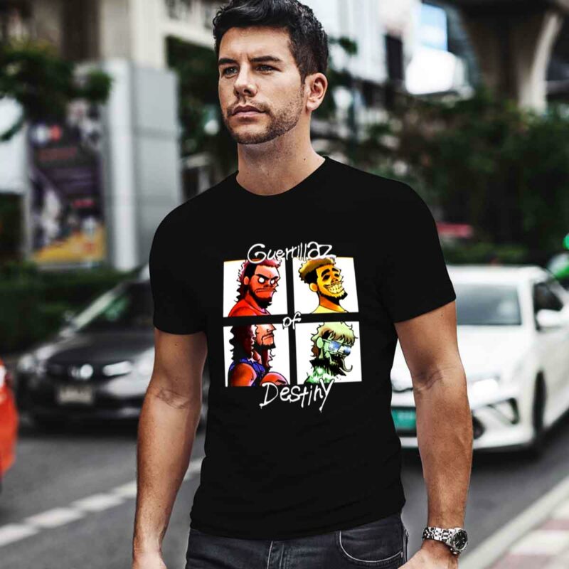 Guerrillaz Of Destiny 0 T Shirt