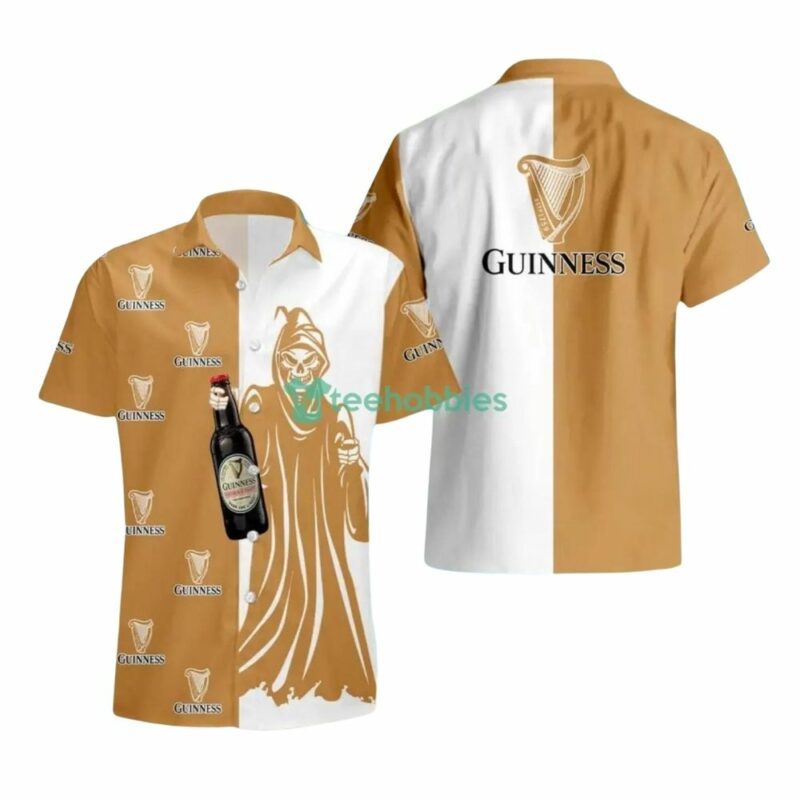 Guinness Death Halloween Hawaiian Shirt