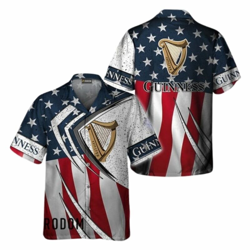 Guinness Fourth Of July Esports Hawaiian Shirt 1