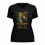 Hall and Oates 56th Anniversary 1970 2026 Thank You For The Memories Signature 5 Womens V Neck.jpg