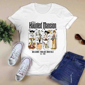 Halloween Haunted Mansion Welcome Foolish Mortals Est 1969 Shirt