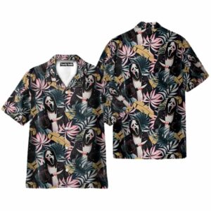 Halloween Ghostface Movies Tropical Hawaiian Shirt