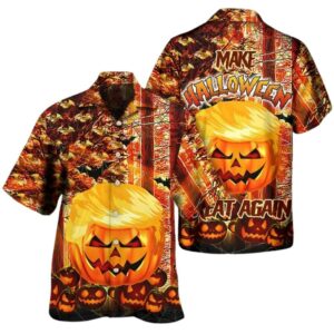 Halloween Make Halloween Great Again Hawaiian Shirt