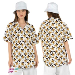 Halloween Mickey Kawaii Sweets Treats Disneyland Party Hawaiian Shirt