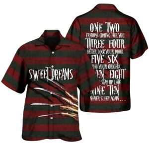 Halloween Sweet Dreams Trick Or Treat Hawaiian Shirt
