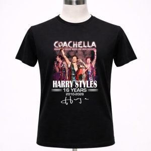 Harry Styles Coachella 16 years 2010 2026 signatures 1 T Shirt.jpg