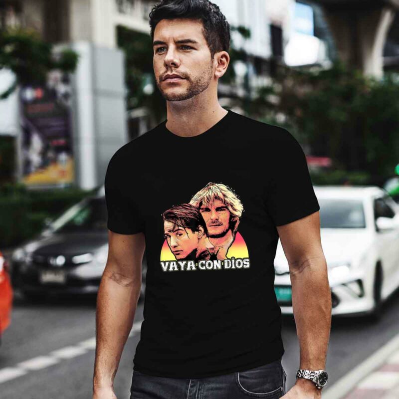 Hes Not Coming Back Point Break Reeves Keanu Patrick 90S Movies Swayze Surfing Surf Vaya Con Dios 0 T Shirt