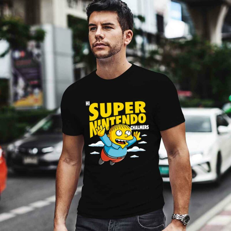 Hi Super Nint Endo Chalmers 0 T Shirt