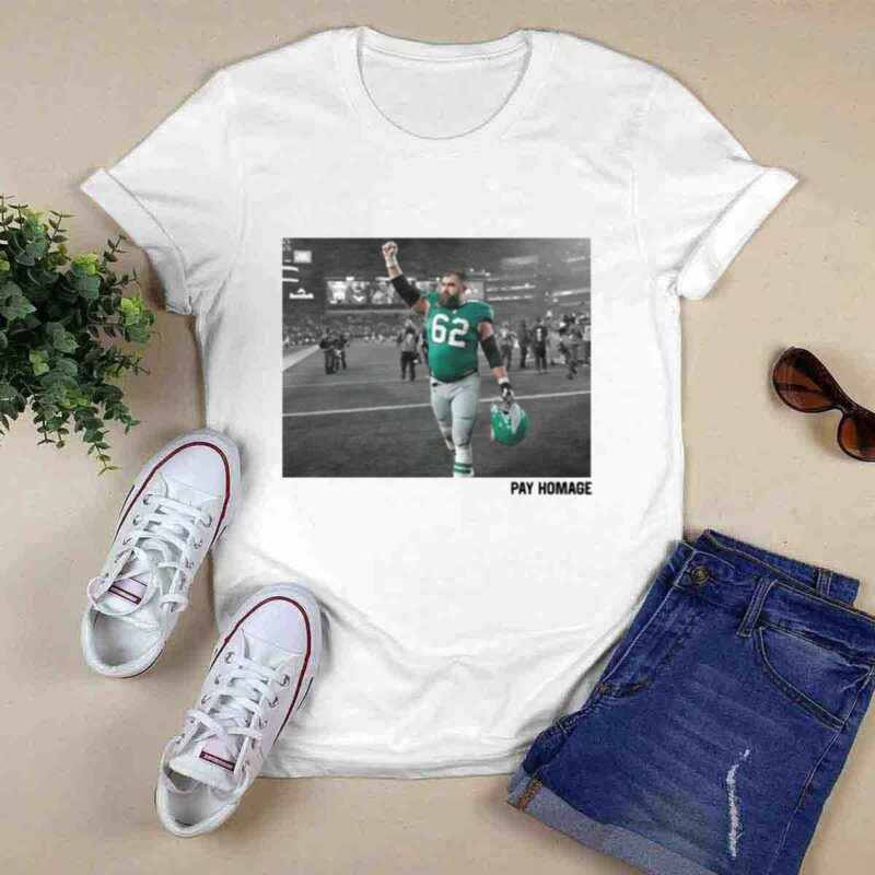 Homage Pay Homage To Jason Kelce 0 T Shirt