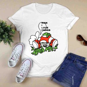 Honey Tv Man I Love Frog Shirt