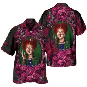Horror Scary Sister Witches Winifred Hawaiian Shirt