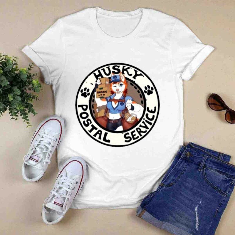 Husky Postal Service Retro 0 T Shirt