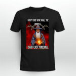 I Dont Care How Small The Room Is I Said Cast Fireball 2 T Shirt