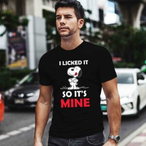 I Licked It So Its Mine Greedily Snoopy 0 T Shirt