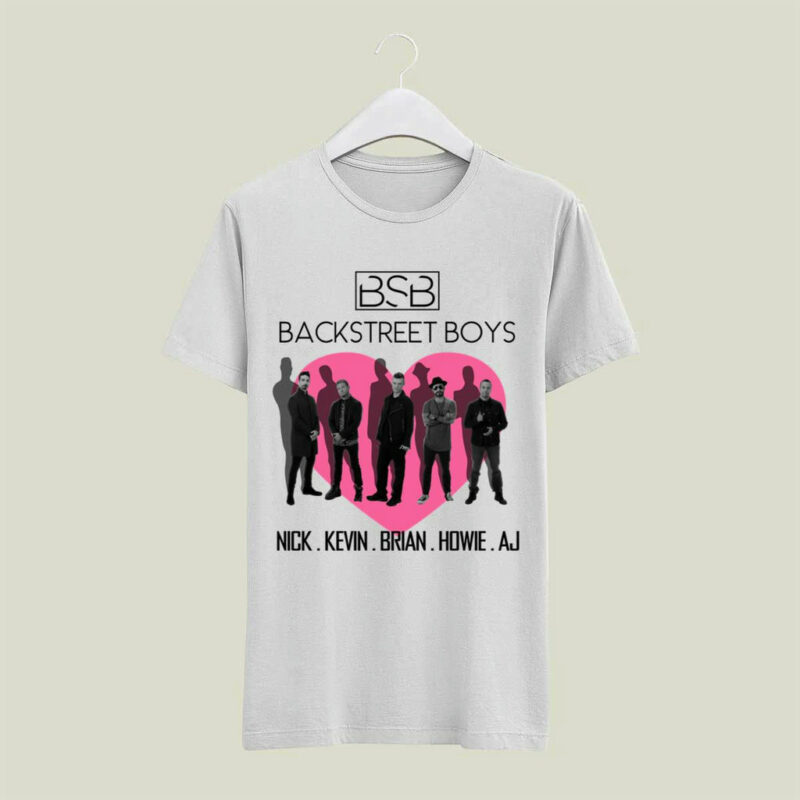 I Love Backstreet Boys Band 4 T Shirt