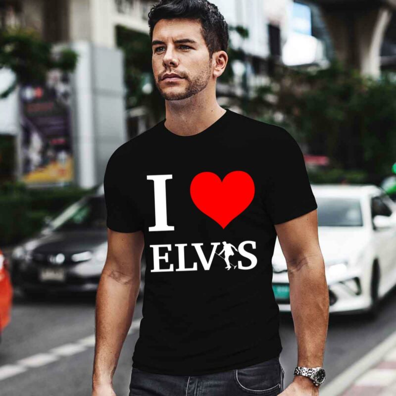 I Love Elvis Presley 4 T Shirt