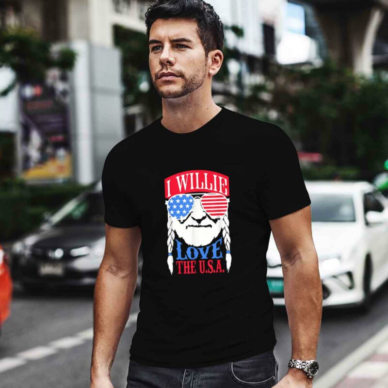 I Willie Love The Usa 4Th Of July 0 T Shirt