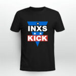 INXS Kick Off America Tour 1988 Star Band Rock Concert front 1 T Shirt 1