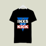 INXS Kick Off America Tour 1988 Star Band Rock Concert front 1 T Shirt