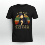 If Im Lost Please Return Me To Trace Adkins Vintage 2 T Shirt