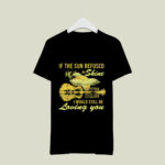 If The Sun Refused To Shine Led Zeppelin I Would Still Be Loving You Guitar 2 T Shirt