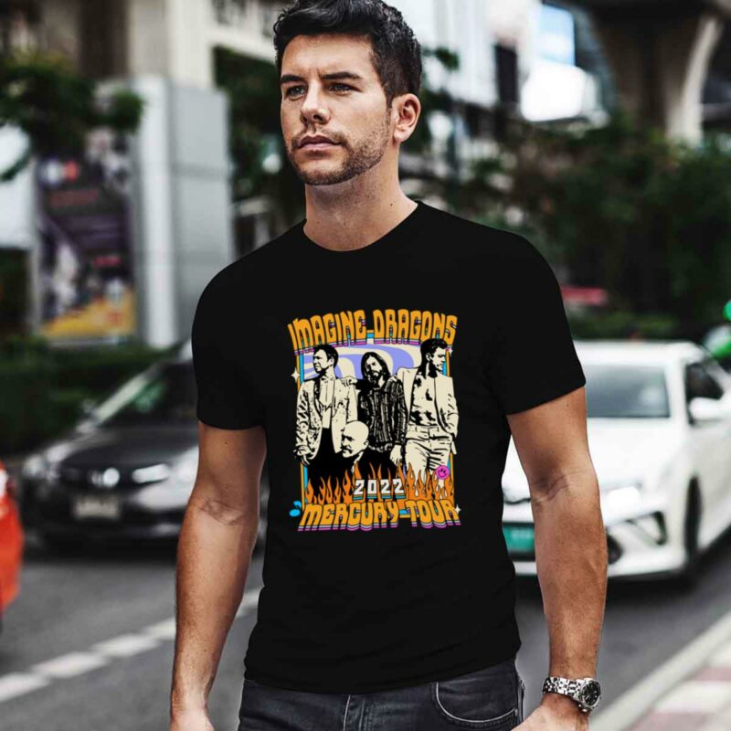 Imagine Dragons Mercury Tour 2022 Vintage Tour Front 5 T Shirt
