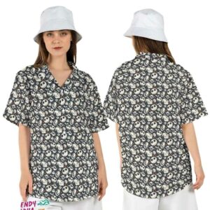 Jack Skellington Oogie Boogie Halloween Nightmare Hawaiian Shirt